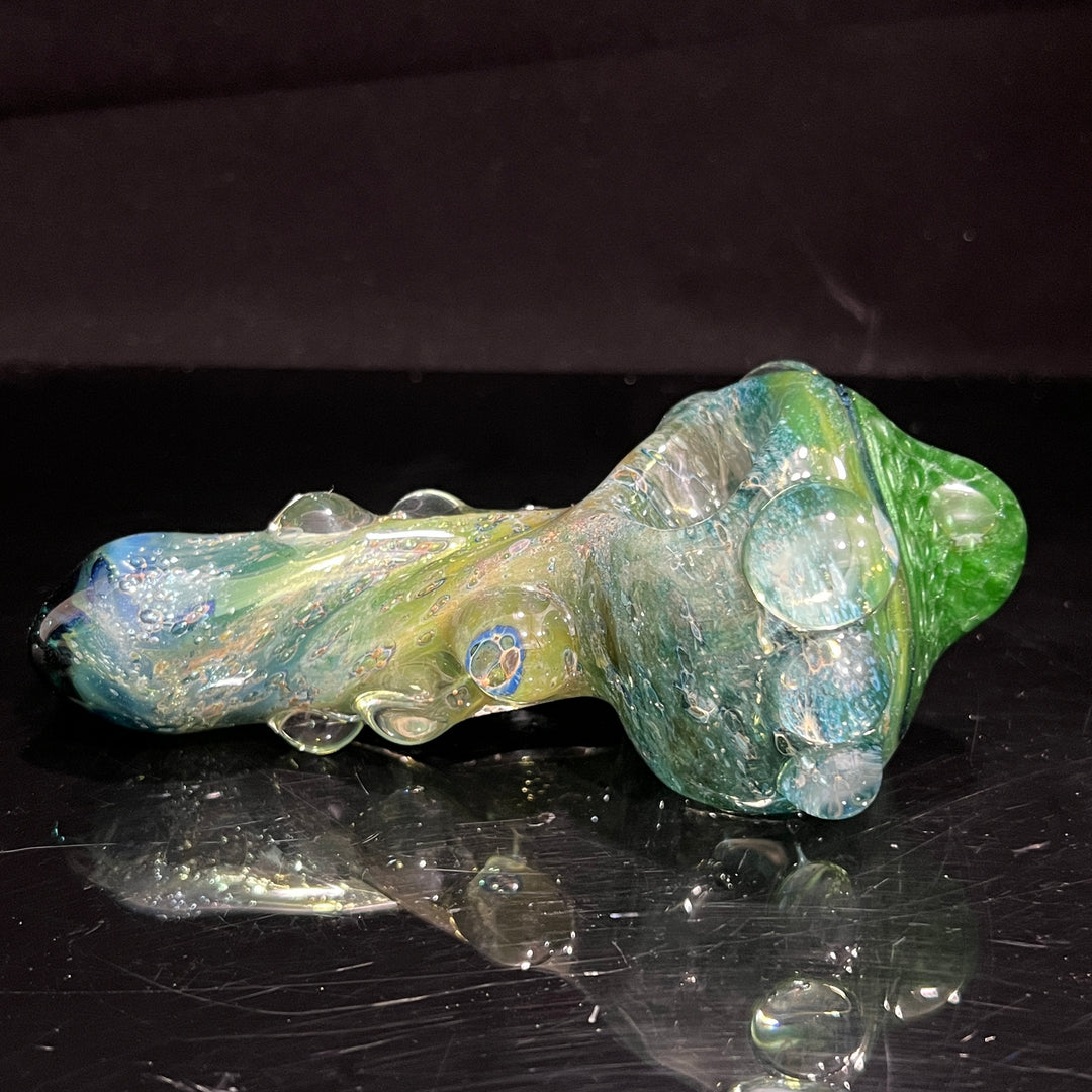 Twisted Dragon Skin Pipe Glass Pipe Molten Imagination   