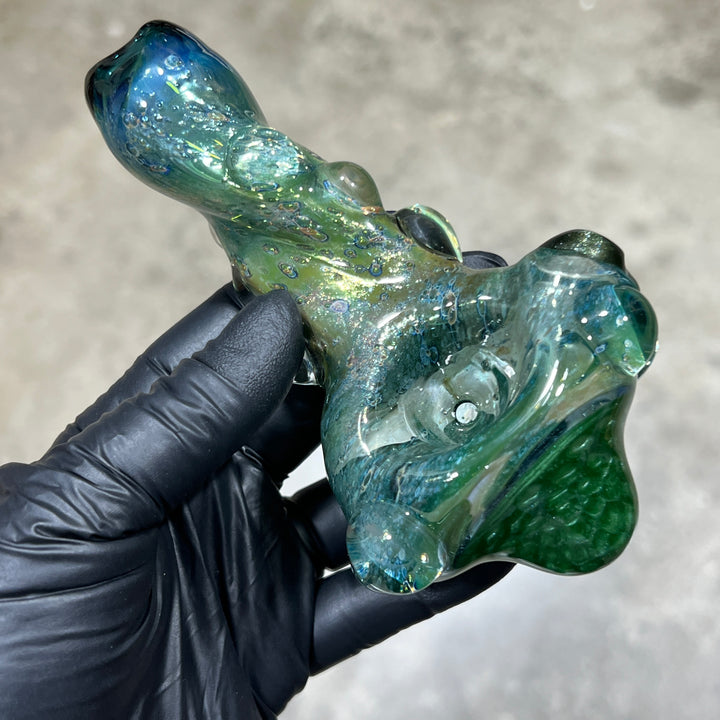 Twisted Dragon Skin Pipe Glass Pipe Molten Imagination   