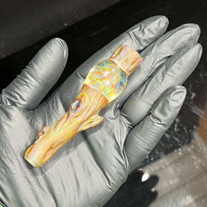 Wook Stick Chillum 3 Glass Pipe TG   