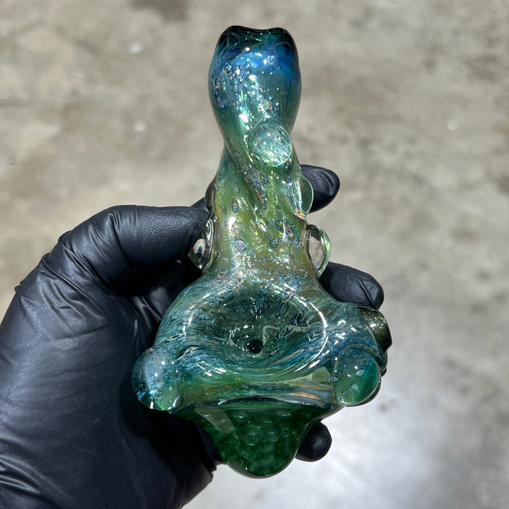 Twisted Dragon Skin Pipe Glass Pipe Molten Imagination   