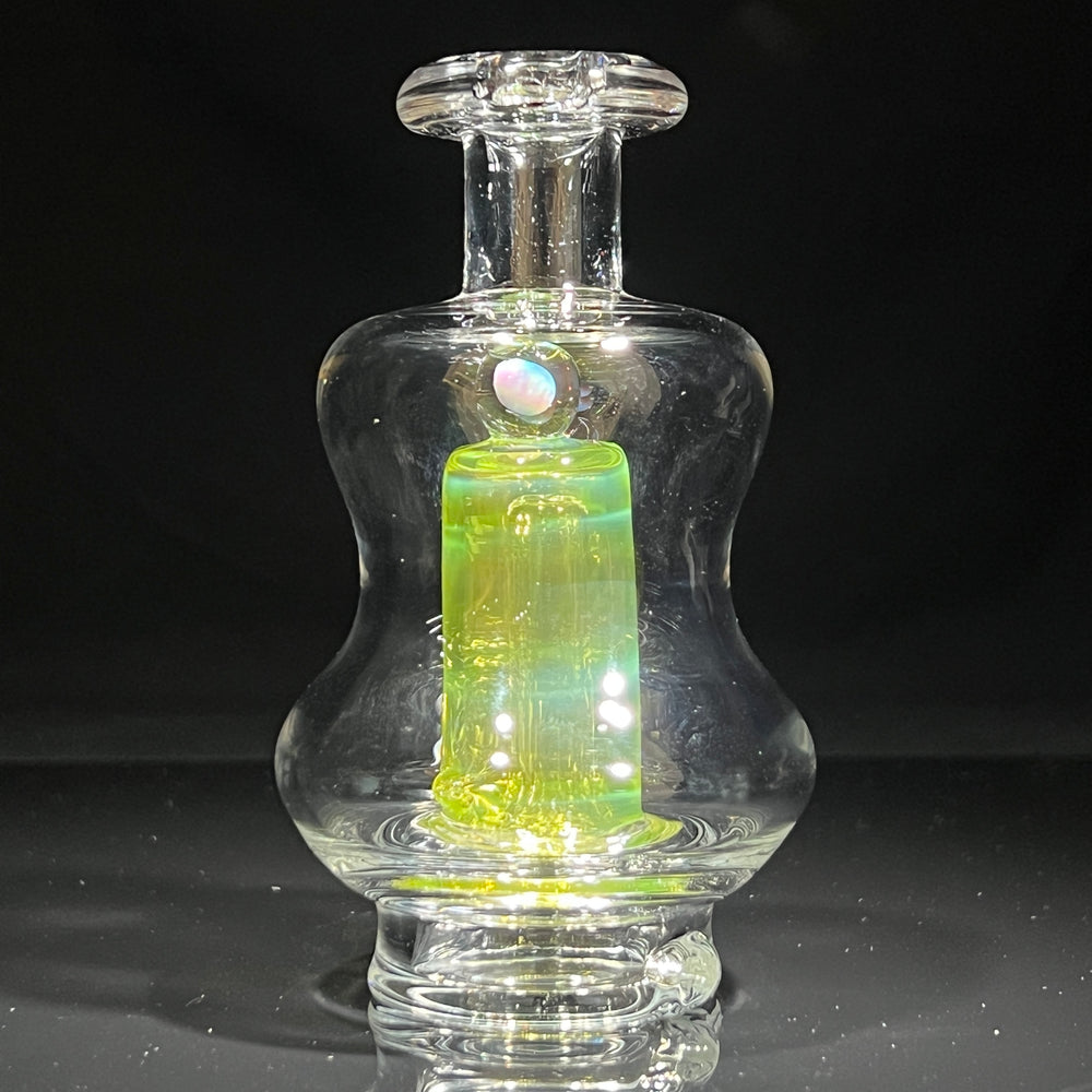 Green Apple Opal Puffco Peak Topper Glass Pipe Organik Glass