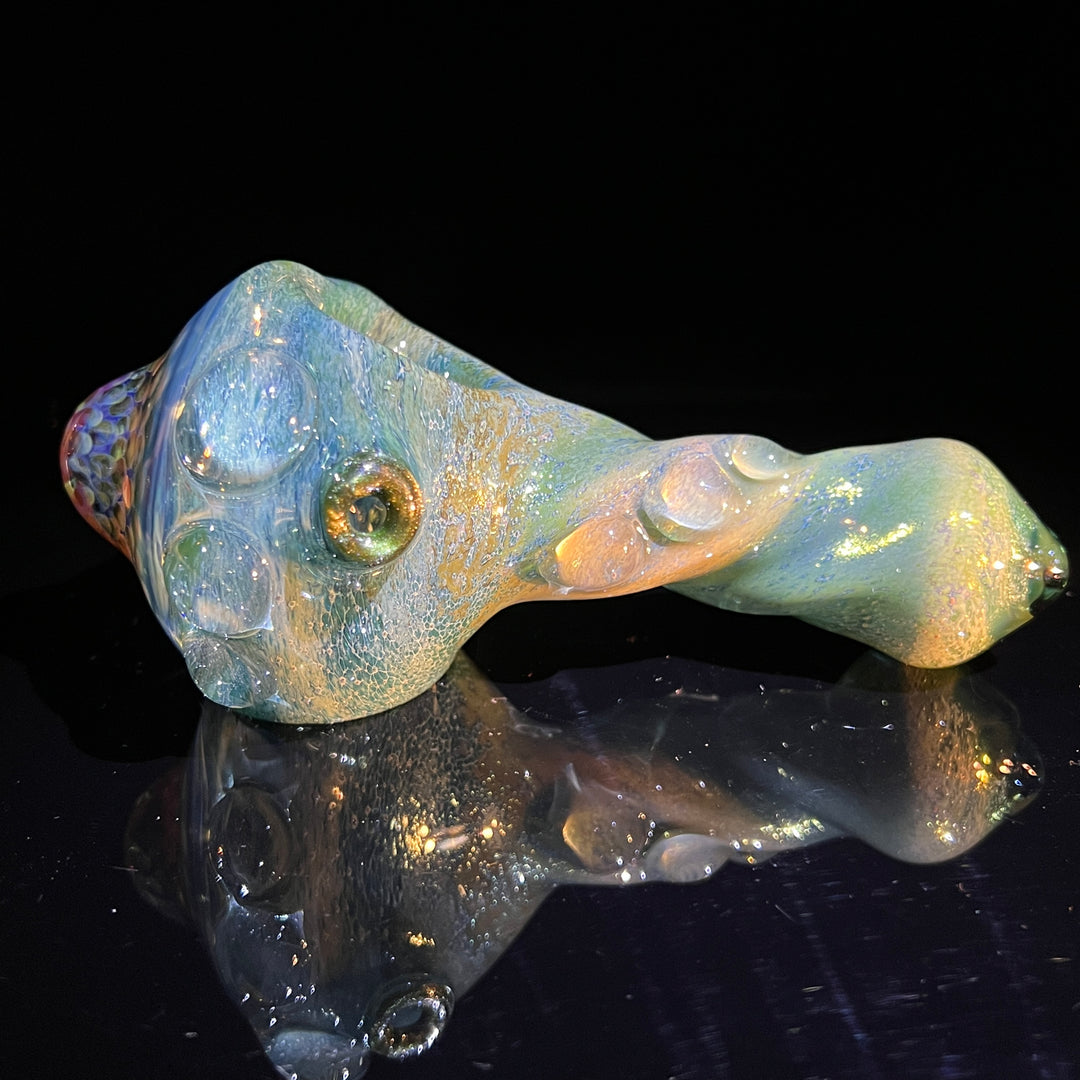 Twisted Dragon Skin Pipe Glass Pipe Molten Imagination   