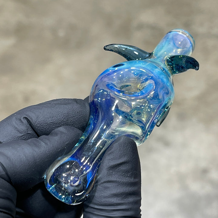 Triple Donut Chillum Glass Pipe Boro Lyon   