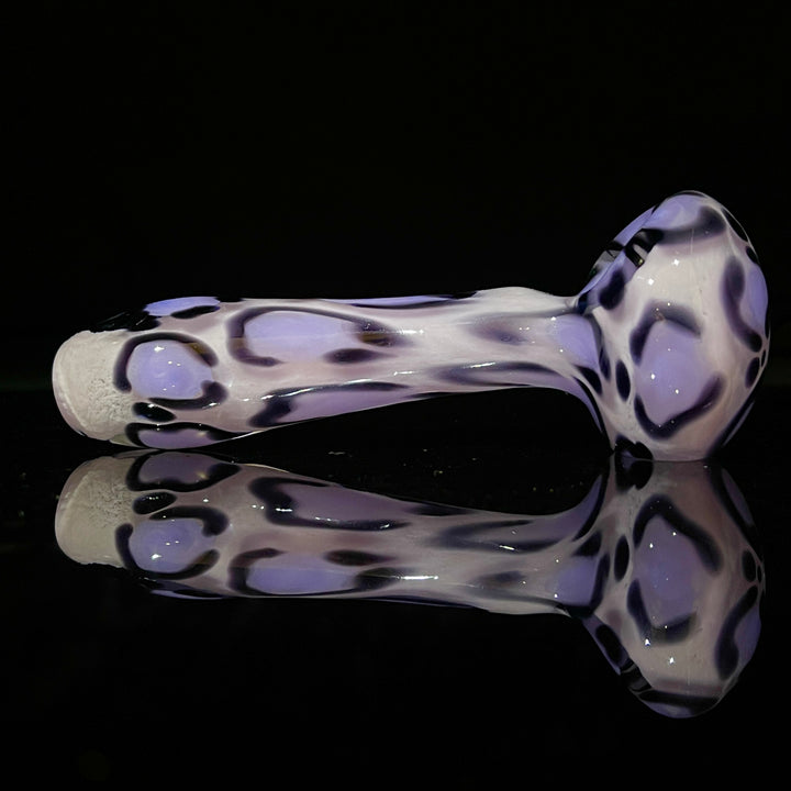 Pink Leopard Pipe Glass Pipe Beezy Glass   