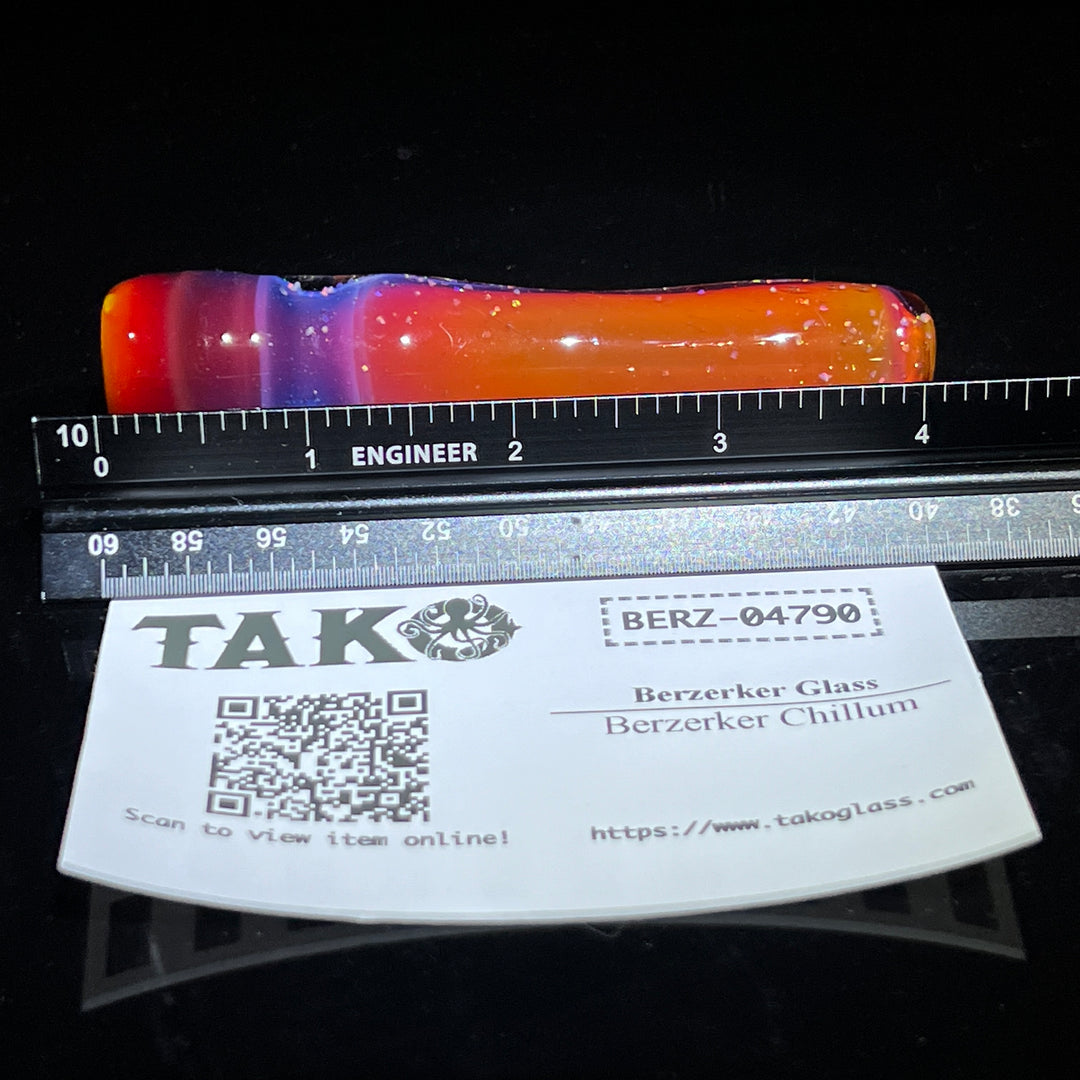 Berzerker Chillum Glass Pipe Berzerker Glass   