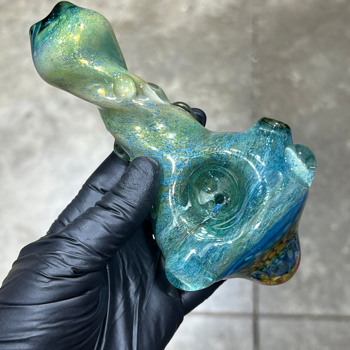 Twisted Dragon Skin Pipe Glass Pipe Molten Imagination   