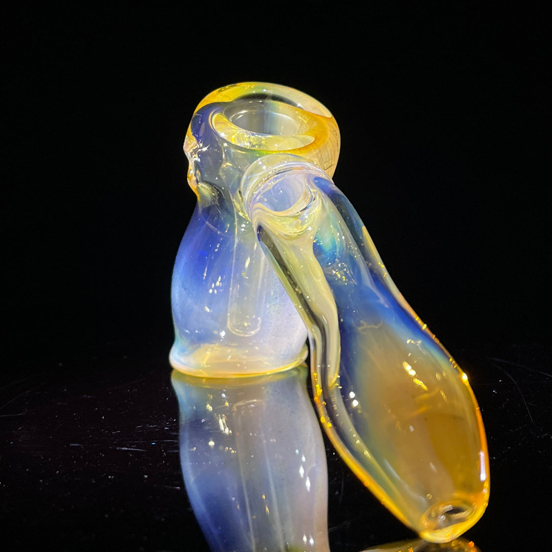 Fumed Bubbler Glass Pipe Mary Jane's Glass   