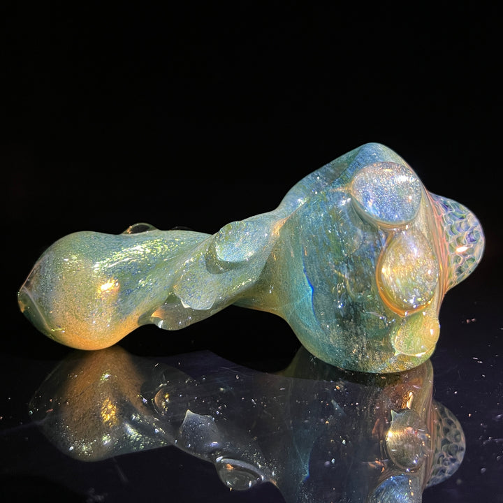 Twisted Dragon Skin Pipe Glass Pipe Molten Imagination   