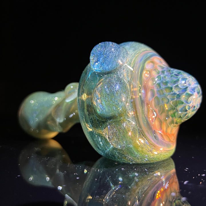 Twisted Dragon Skin Pipe Glass Pipe Molten Imagination   