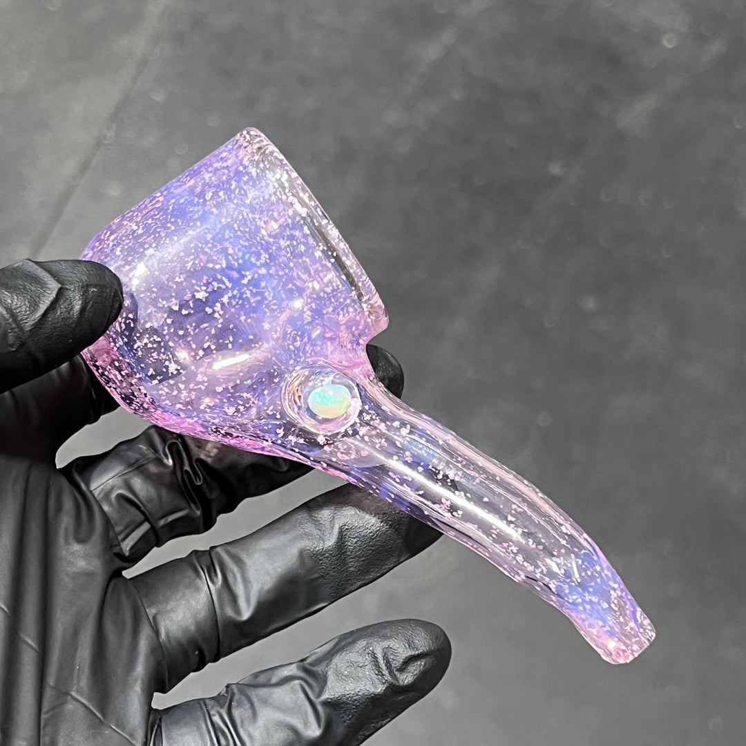 Pink Slyme Crushed Opal Puffco Proxy Hammer Glass Pipe Organik Glass