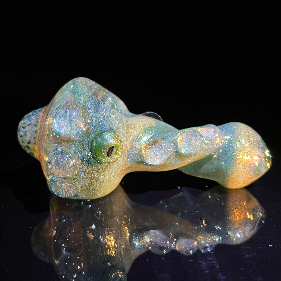 Twisted Dragon Skin Pipe Glass Pipe Molten Imagination   