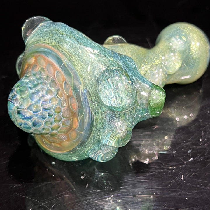 Twisted Dragon Skin Pipe Glass Pipe Molten Imagination   