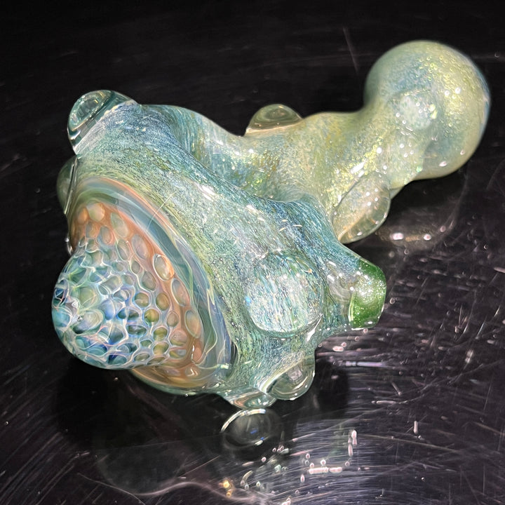 Twisted Dragon Skin Pipe Glass Pipe Molten Imagination   