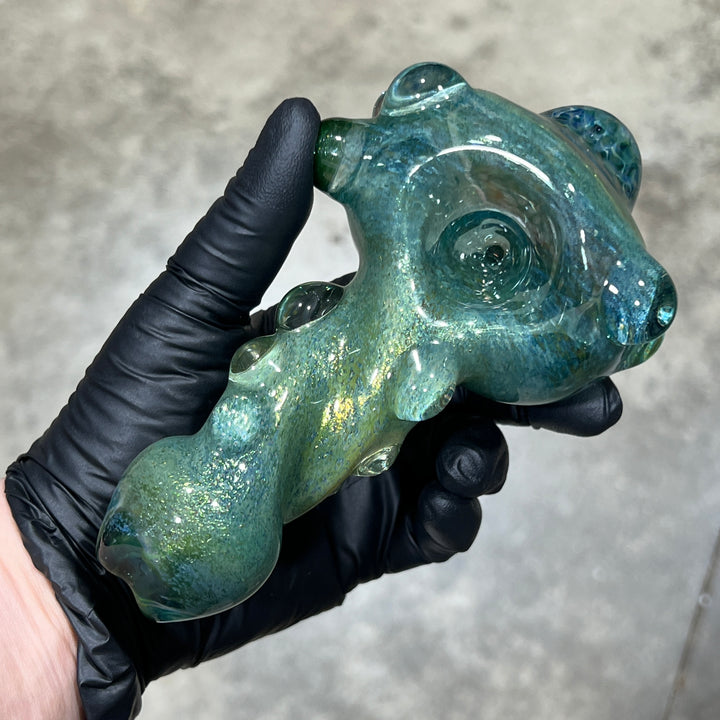 Twisted Dragon Skin Pipe Glass Pipe Molten Imagination   