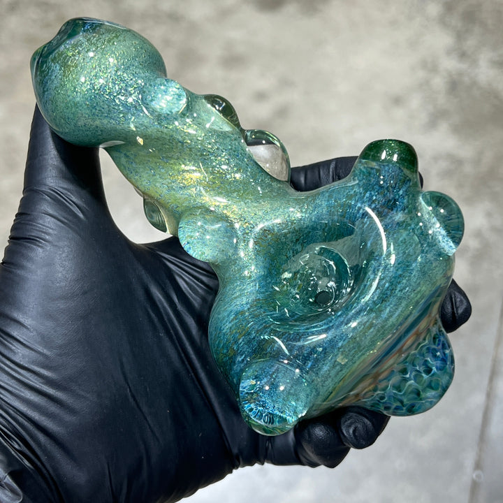 Twisted Dragon Skin Pipe Glass Pipe Molten Imagination   