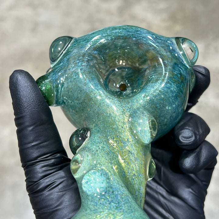 Twisted Dragon Skin Pipe Glass Pipe Molten Imagination   