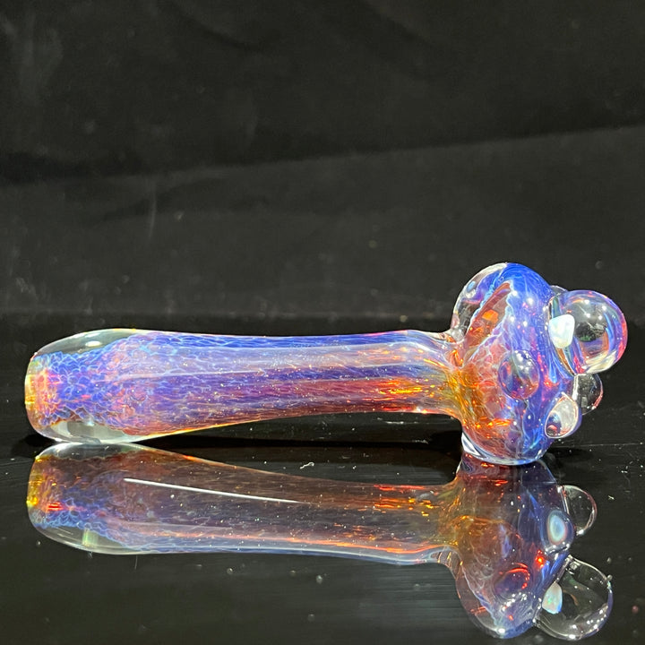 Purple Magic Opal Marble Pipe Glass Pipe Beezy Glass   