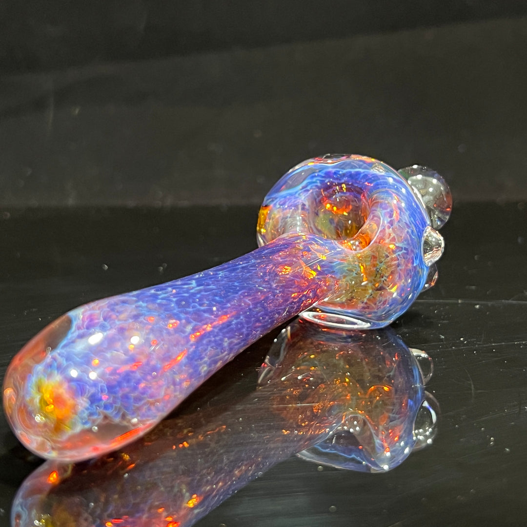 Purple Magic Opal Marble Pipe Glass Pipe Beezy Glass   