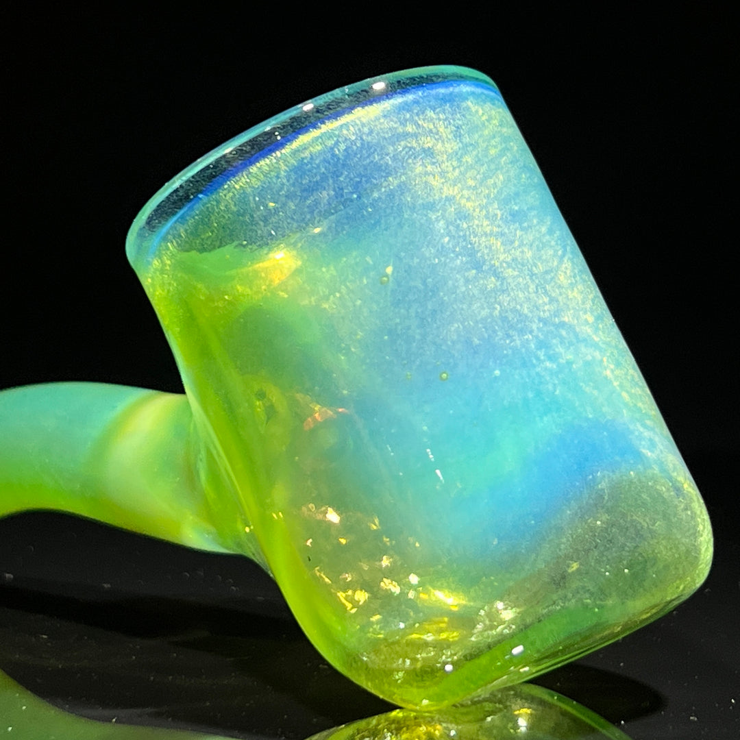 Jade Opal Puffco Proxy Hammer Glass Pipe Organik Glass