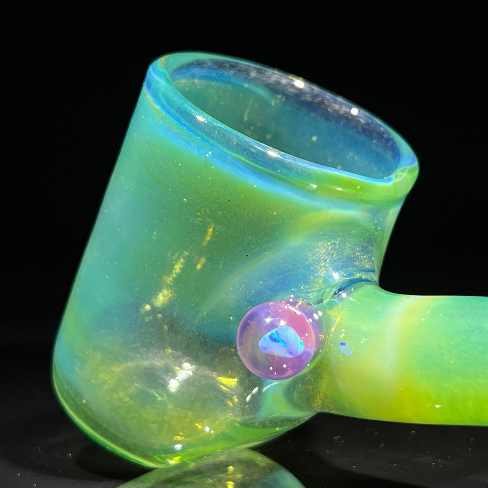 Jade Opal Puffco Proxy Hammer Glass Pipe Organik Glass