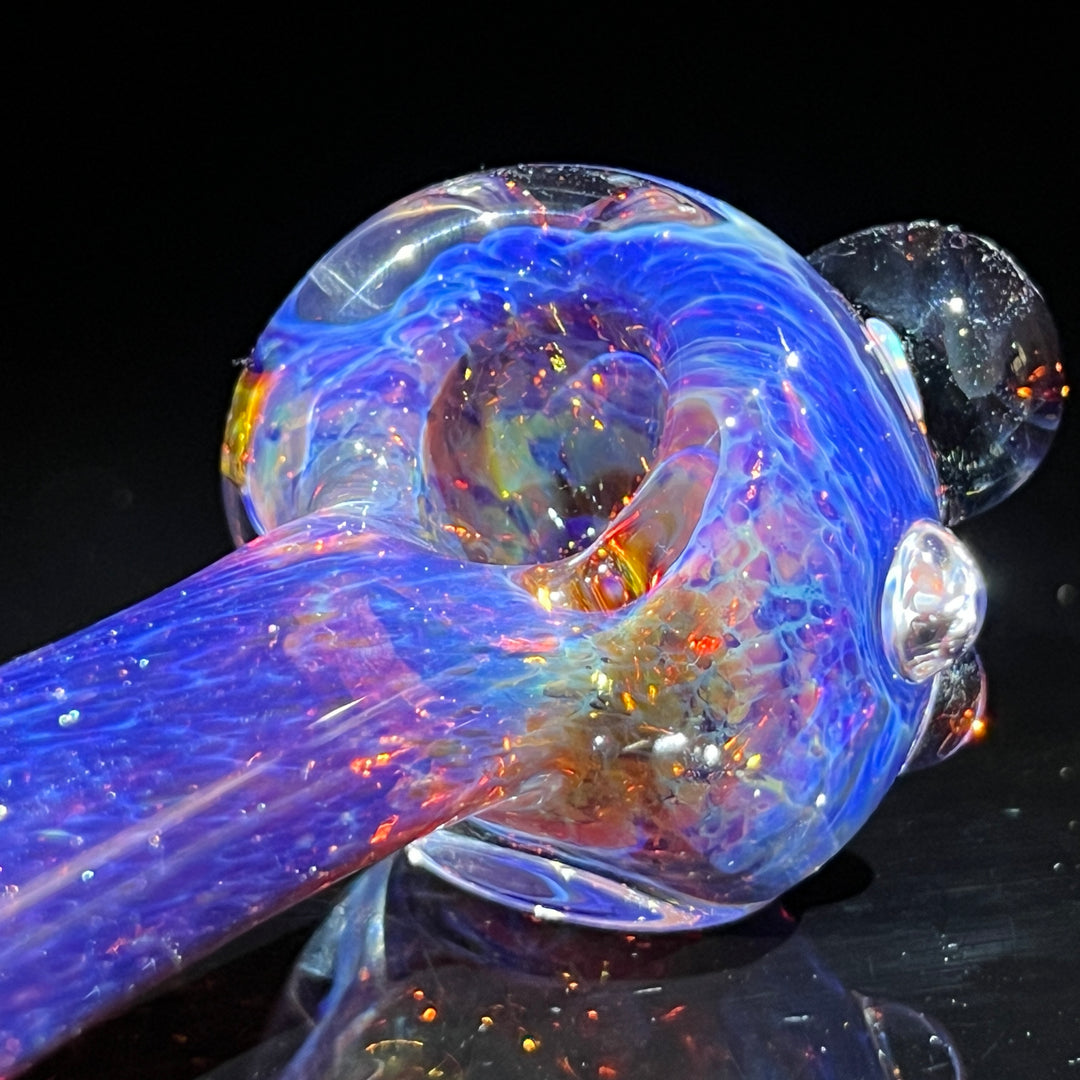 Purple Magic Opal Marble Pipe Glass Pipe Beezy Glass   
