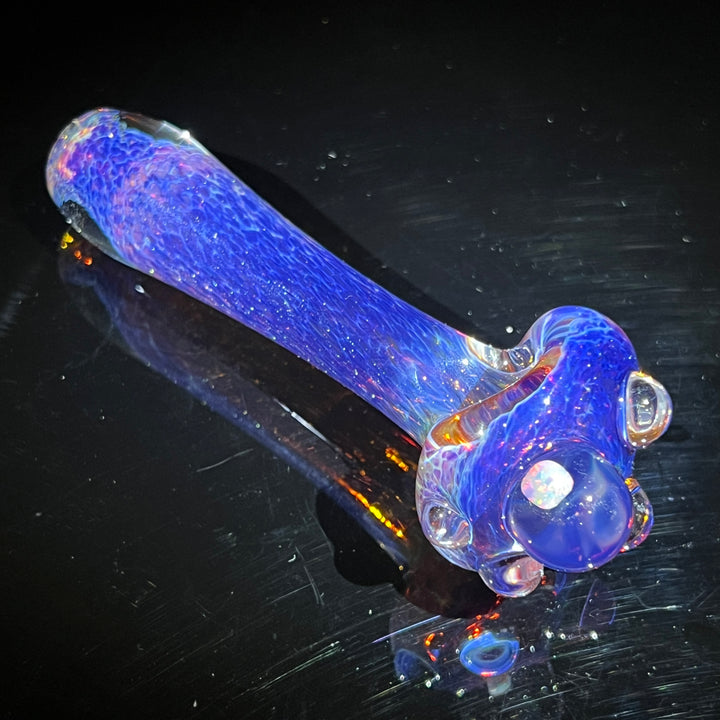 Purple Magic Opal Marble Pipe Glass Pipe Beezy Glass   