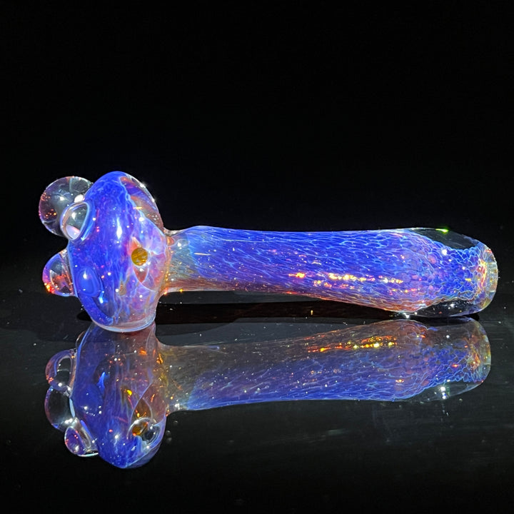 Purple Magic Opal Marble Pipe Glass Pipe Beezy Glass   