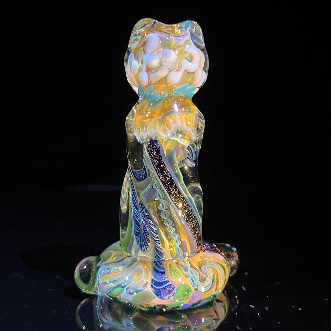 Inside Out Twisted Chillum Glass Pipe Molten Imagination   