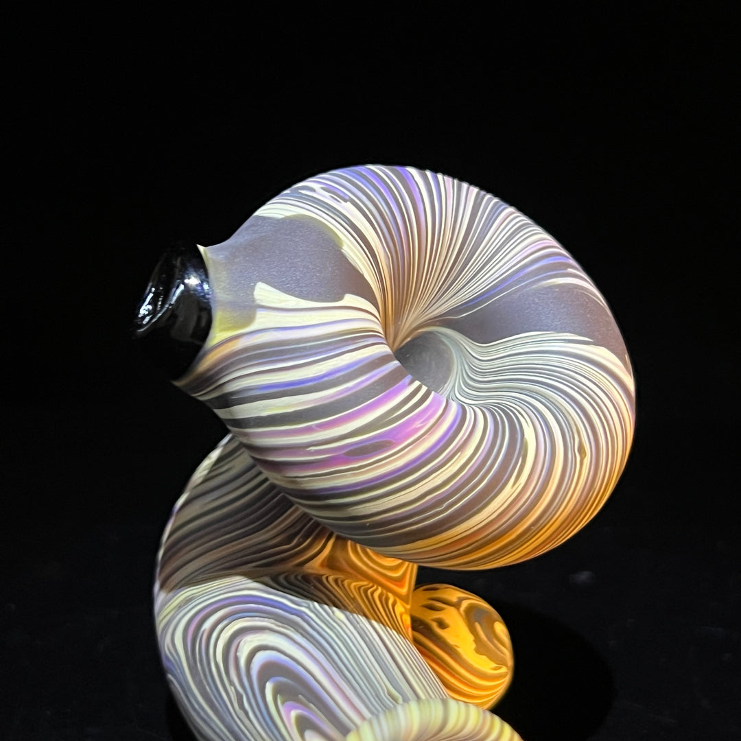 Woodgrain Sherlock Pipe Glass Pipe Wazoo Glass   