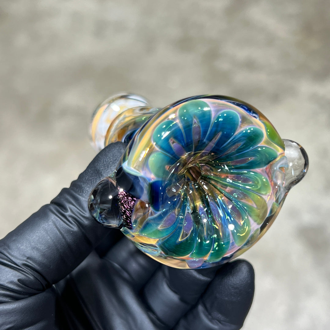 Inside Out Twisted Chillum Glass Pipe Molten Imagination   