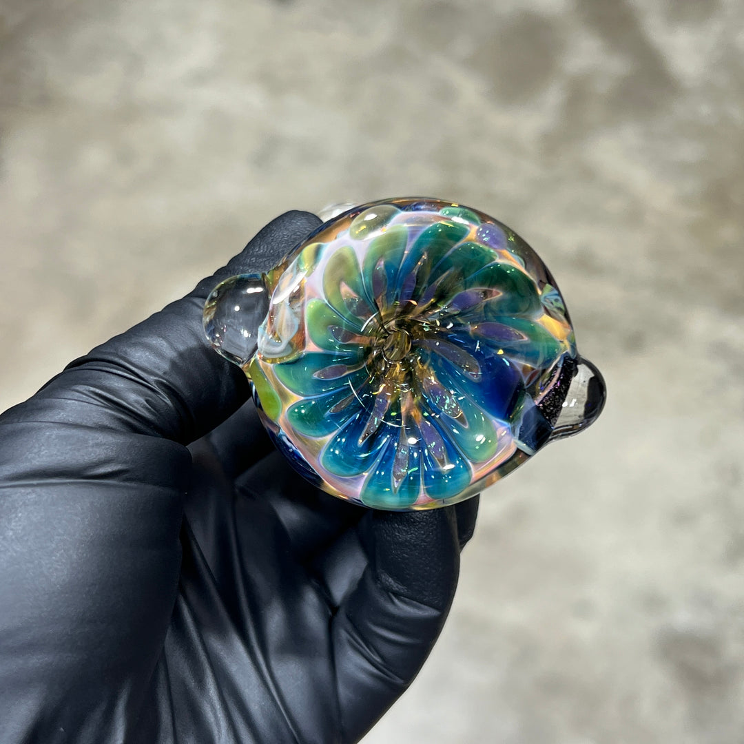 Inside Out Twisted Chillum Glass Pipe Molten Imagination   