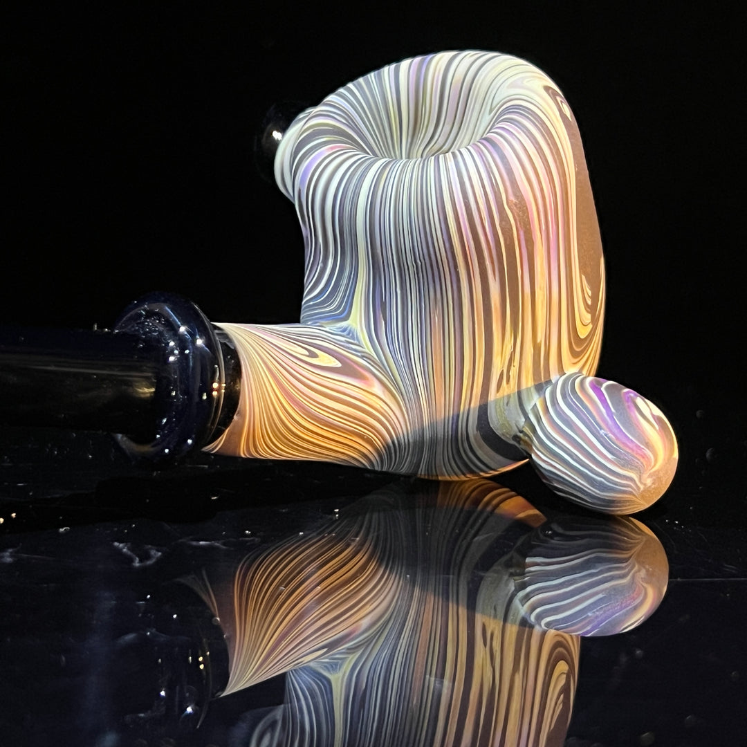 Woodgrain Gandalf Pipe Glass Pipe Wazoo Glass   