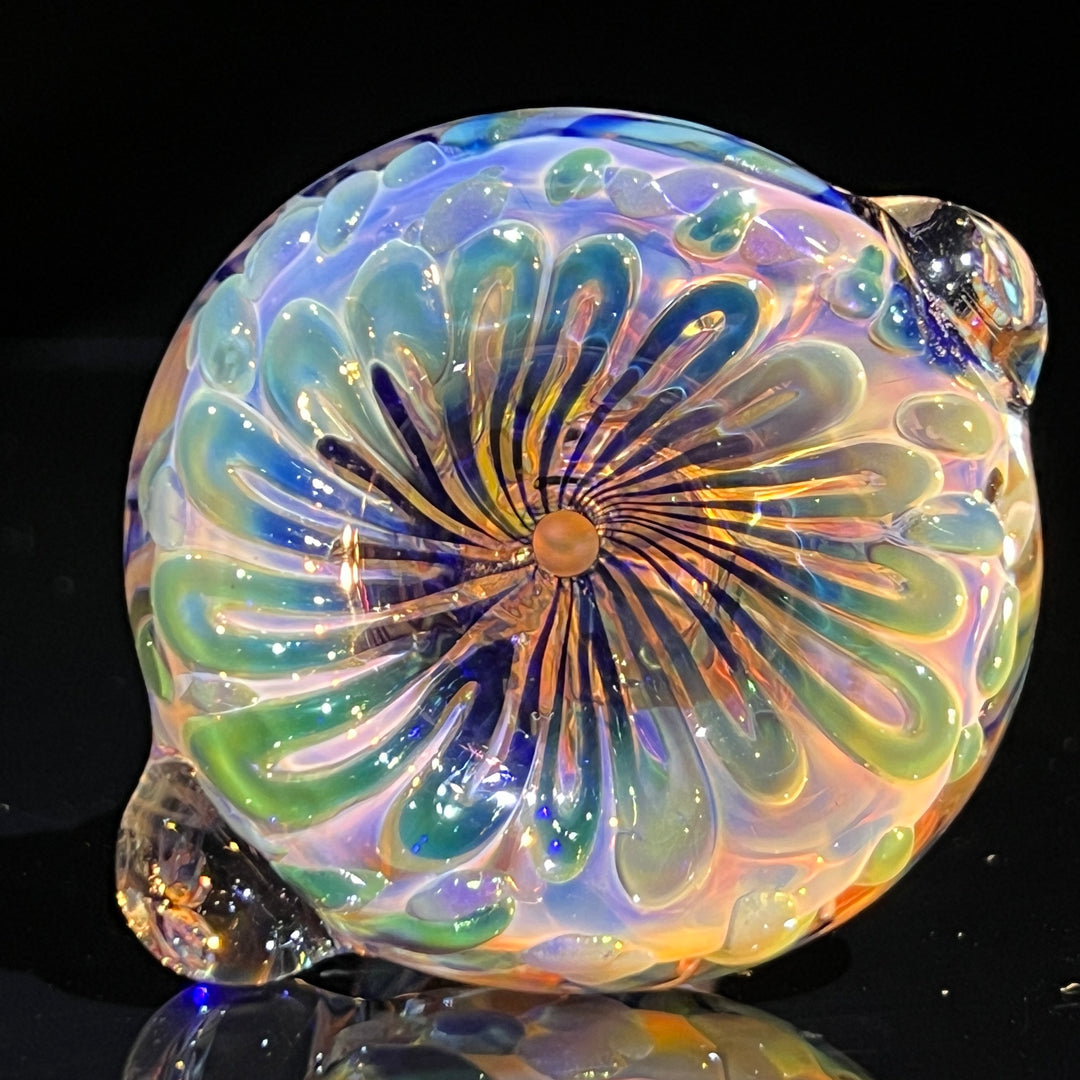 Inside Out Twisted Chillum Glass Pipe Molten Imagination   