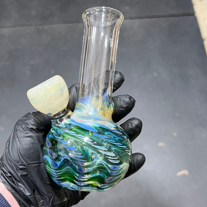 5" Fumed Mini Bong Glass Pipe Mary Jane's Glass