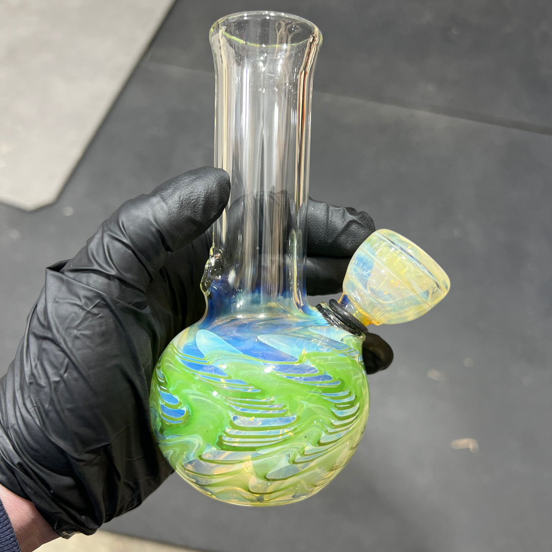 5" Fumed Mini Bong Glass Pipe Mary Jane's Glass
