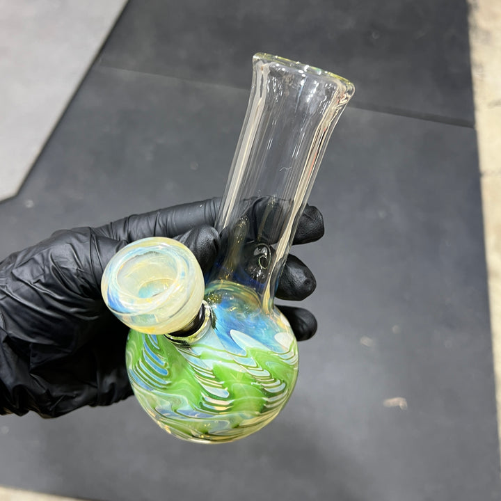 5" Fumed Mini Bong Glass Pipe Mary Jane's Glass