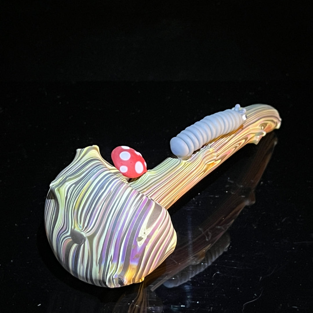 Magic Caterpillar Glass Smoking Pipe 