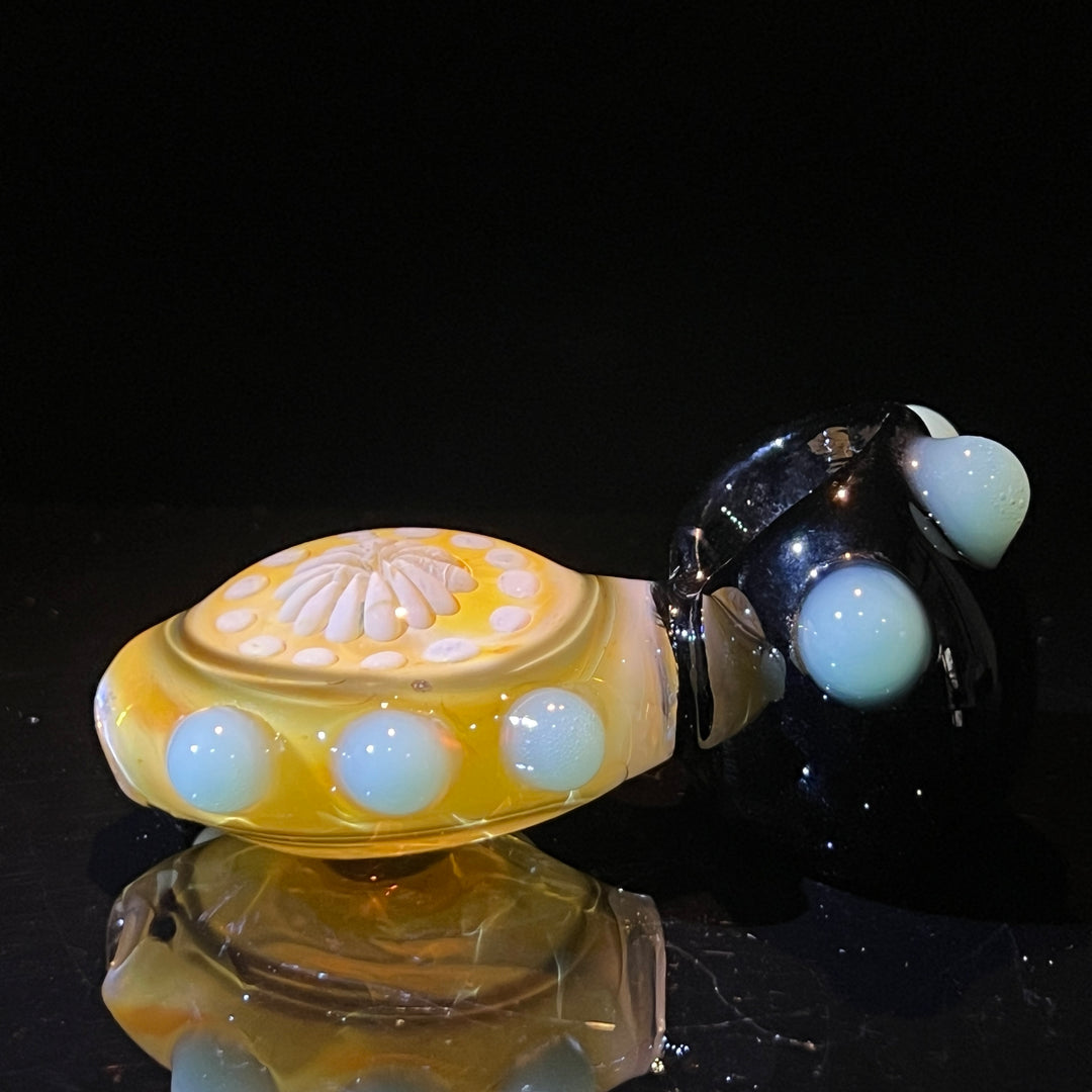 AK Locked Spoon Glass Pipe TG   