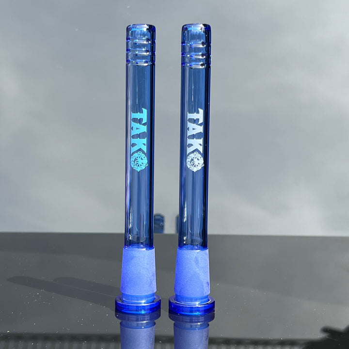 14mm Light Blue Tako Logo Downstem Accessory Tako Glass