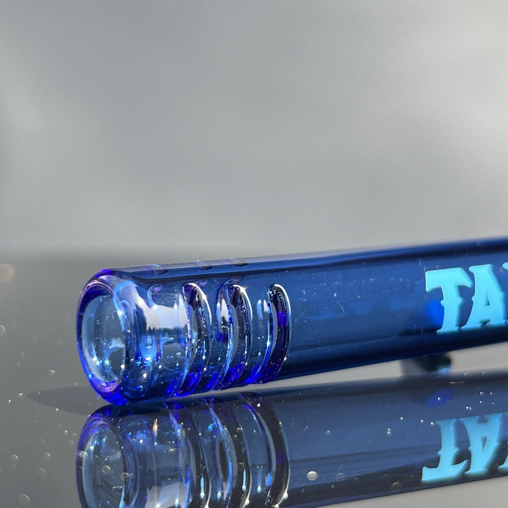 14mm Light Blue Tako Logo Downstem Accessory Tako Glass