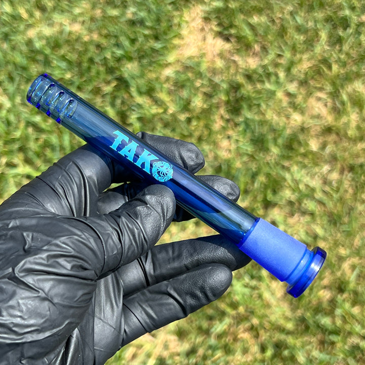 14mm Light Blue Tako Logo Downstem Accessory Tako Glass