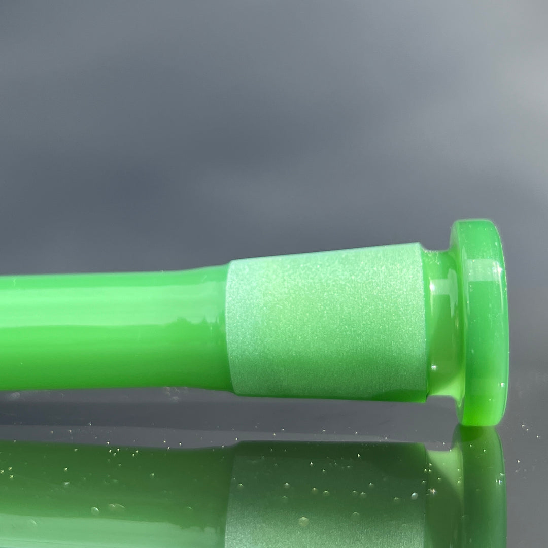 14mm Jade Green Tako Logo Downstem Accessory Tako Glass
