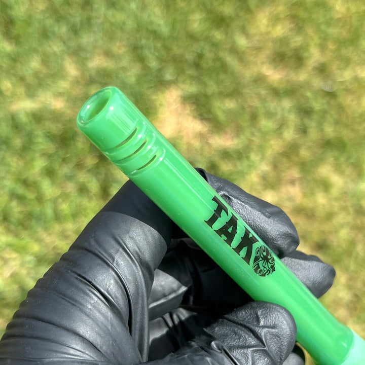 14mm Jade Green Tako Logo Downstem Accessory Tako Glass