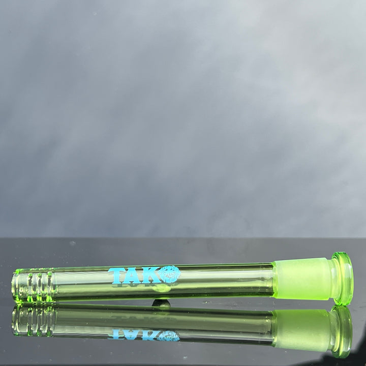 14mm Lime Green Tako Logo Downstem Accessory Tako Glass
