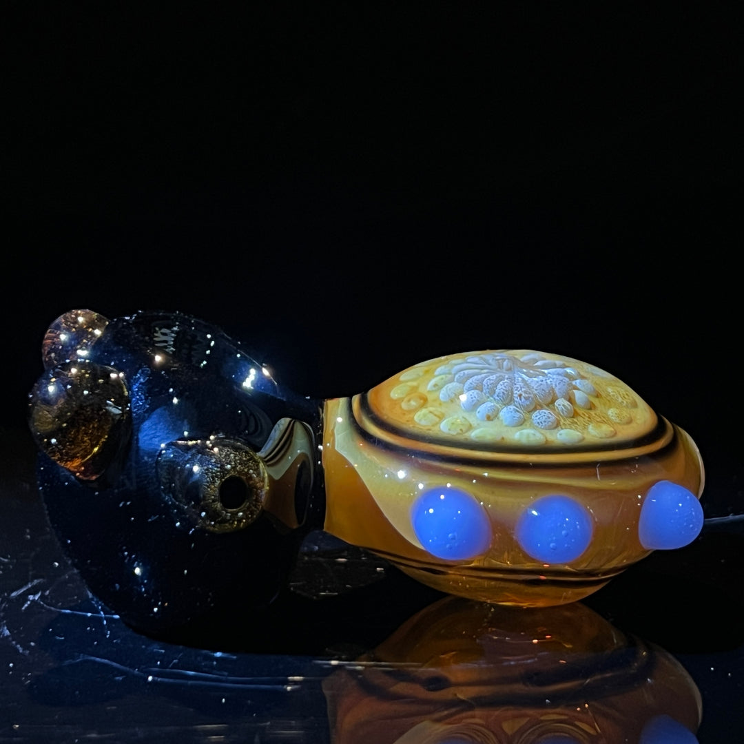 AK Locked Spoon Glass Pipe TG   