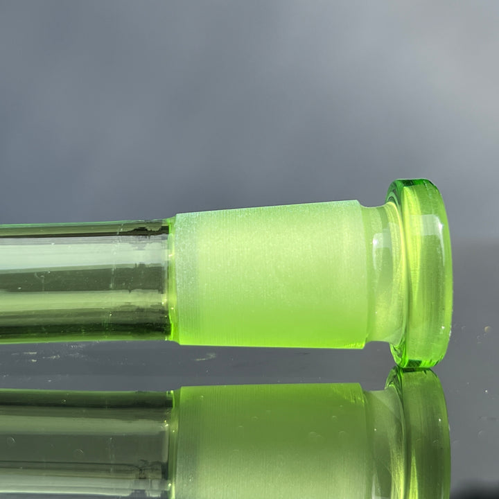 14mm Lime Green Tako Logo Downstem Accessory Tako Glass