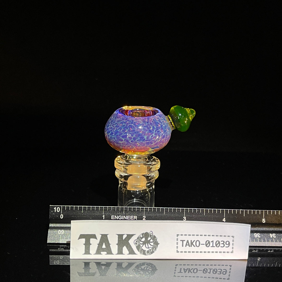 14mm Purple Nebula PullSlide Accessory Tako Glass   