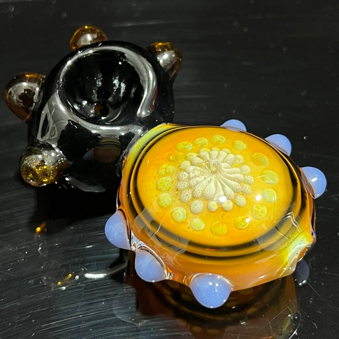 AK Locked Spoon Glass Pipe TG   