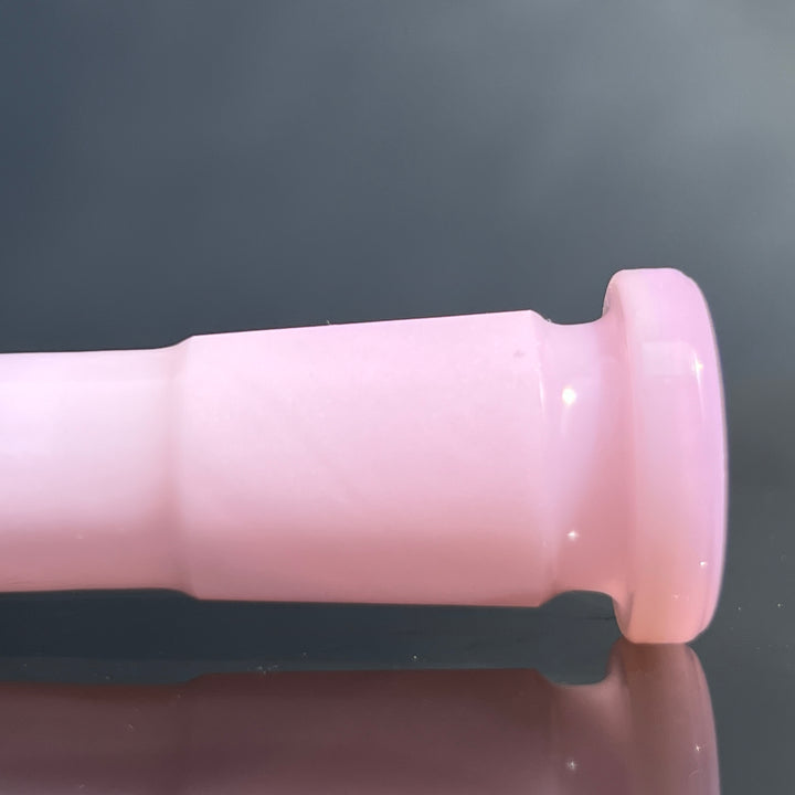 14mm Milky Pink Tako Logo Downstem Accessory Tako Glass