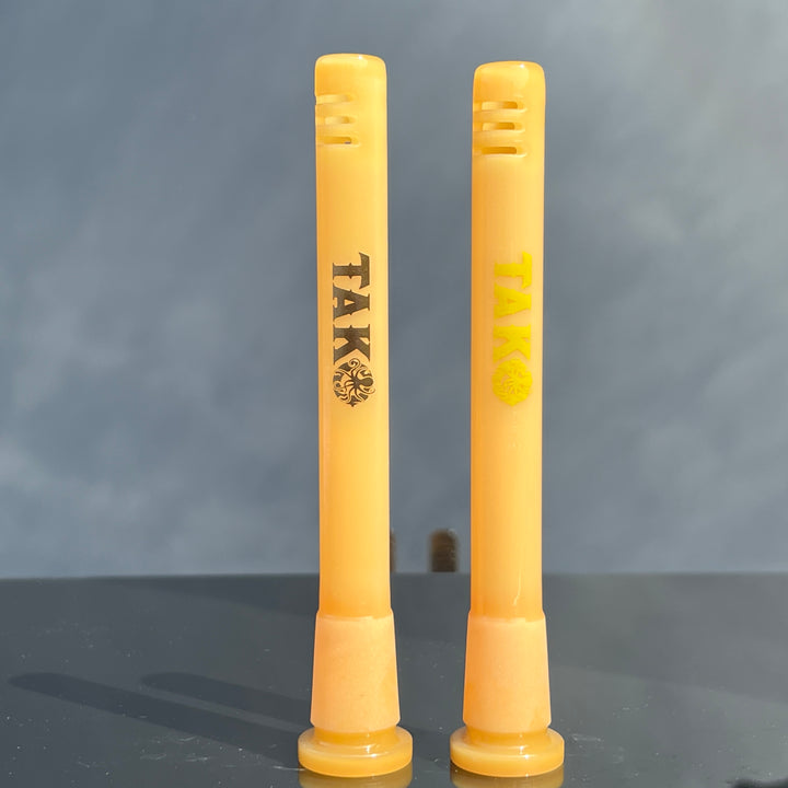 14mm Topaz Tako Logo Downstem Accessory Tako Glass